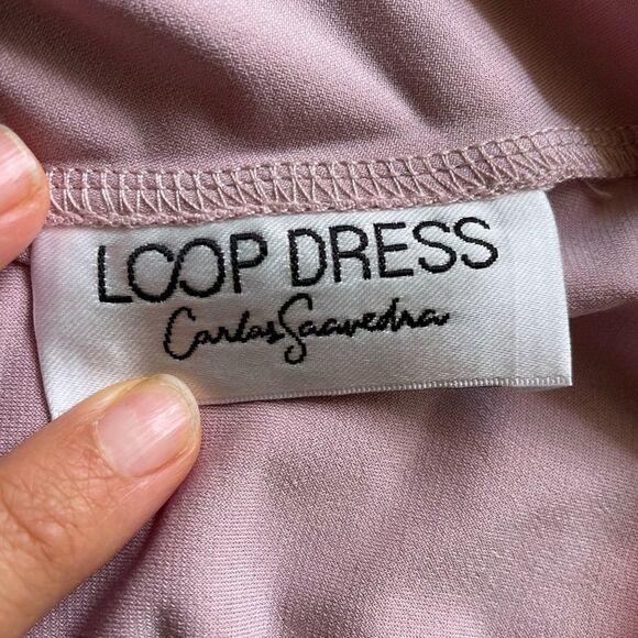 NWOT Multi-Way Loop Fit & Flare Dress DESSY COLLECTION size L - Picture 9 of 11